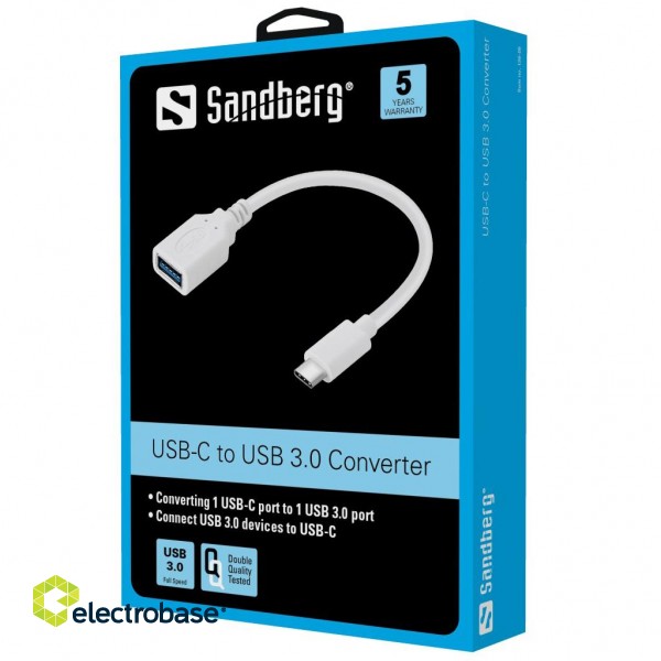 Sandberg 136-05 USB-C to USB 3.0 Converter image 2