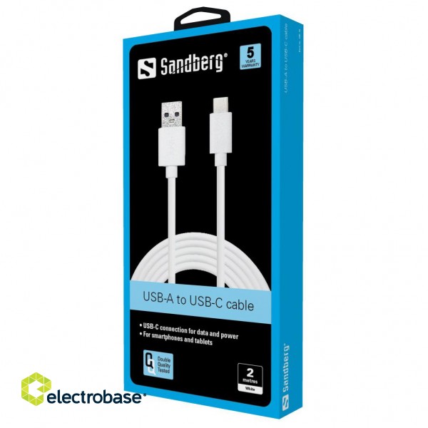 Sandberg 136-14 USB-A to USB-C cable image 2