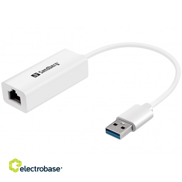 Sandberg 133-90 USB3.0 Gigabit Network Adapter фото 1
