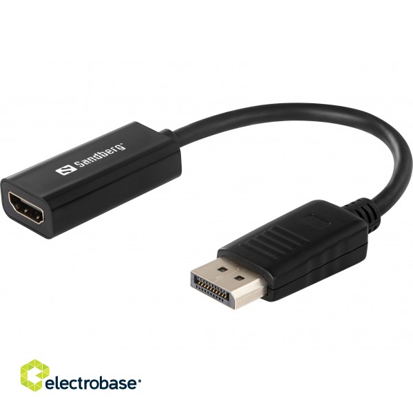 Sandberg 508-28 Adapter DisplayPort>HDMI paveikslėlis 1