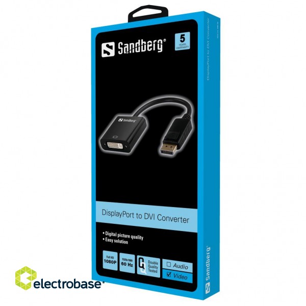 Sandberg 508-45 Adapter DisplayPort>DVI image 2