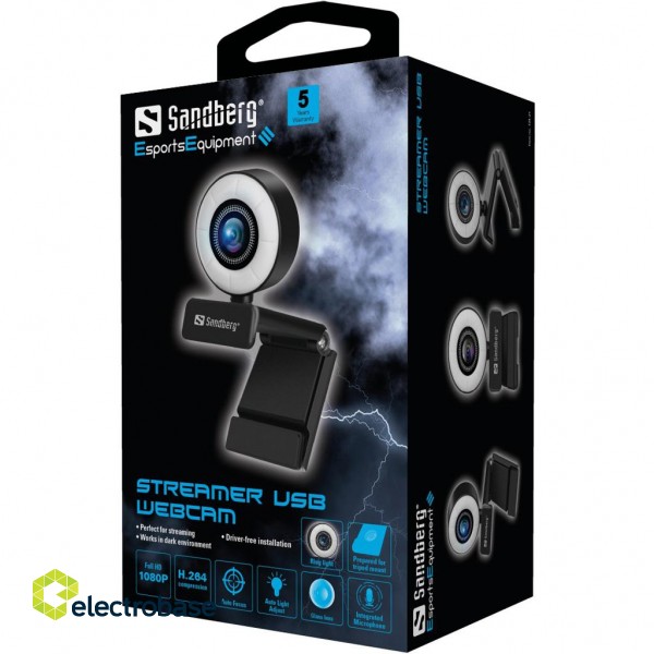 Sandberg 134-21 Streamer USB Webcam image 4