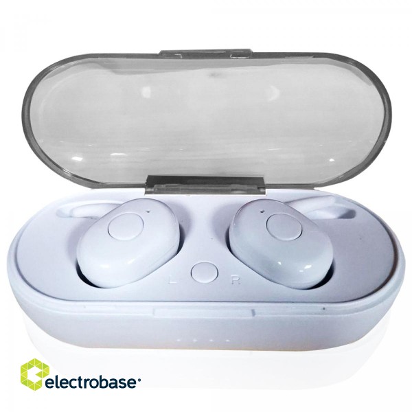 V.Silencer Ture Wireless Earbuds White image 1