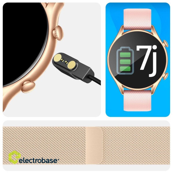 MyPhone Watch EL gold pink image 8