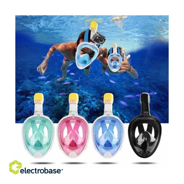 Free Breath Snorkeling Mask M2068G L/XL blue image 5
