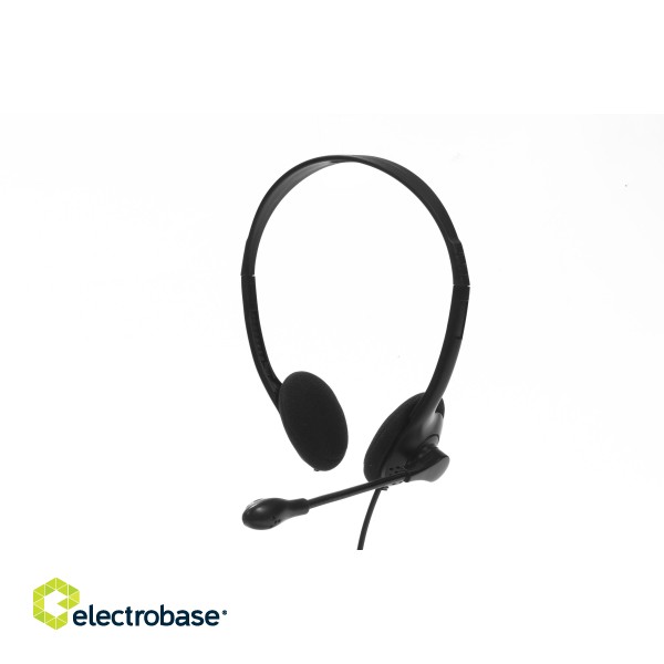 Tellur Basic Over-Ear Headset PCH1 black paveikslėlis 2