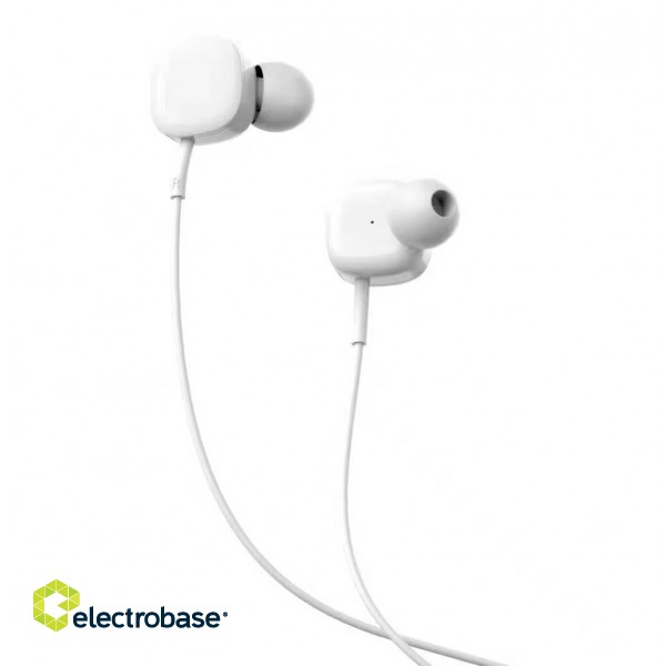 Tellur Basic Sigma wired in-ear headphones white paveikslėlis 1