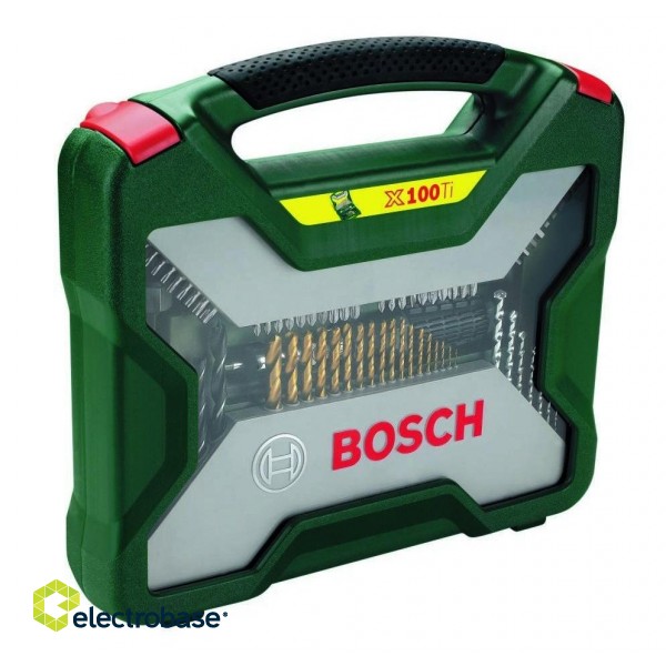 Bosch 100-pcs X-Line Titanium-Set 2607019330 фото 1