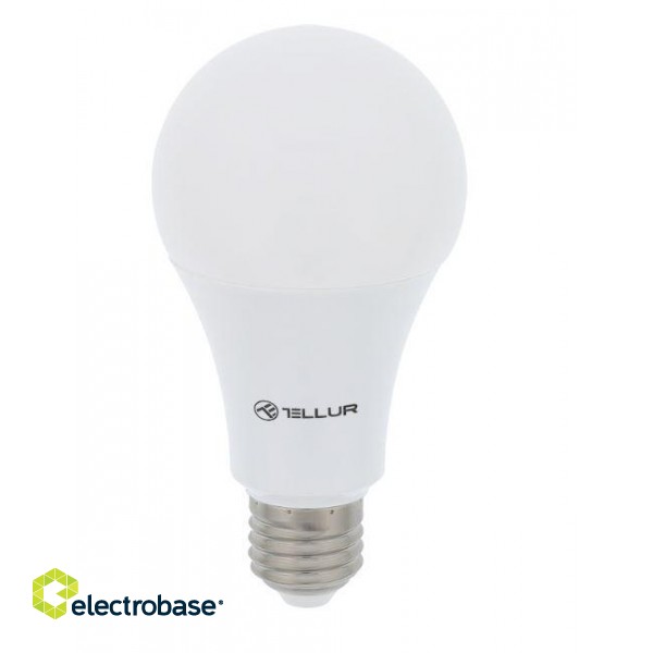 Tellur WiFi Smart Bulb E27 white/warm/RGB, dimmer image 1