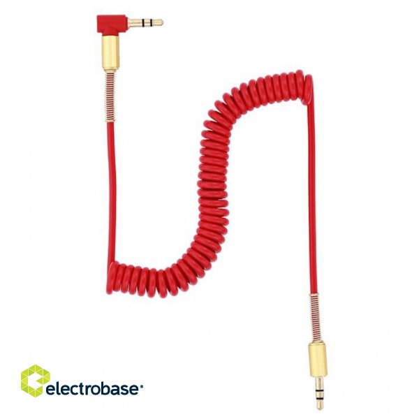 Tellur Audio Cable Jack 3.5mm 1.5m red image 1