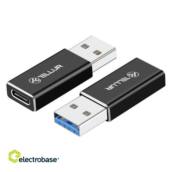 Tellur USB-A To USB-C M/F Adapter paveikslėlis 2