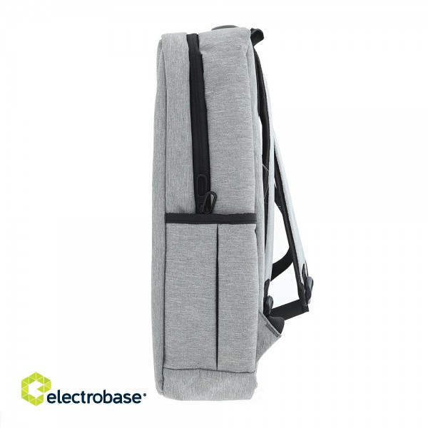 Tellur 15.6 Laptop Backpack Nomad Grey фото 2