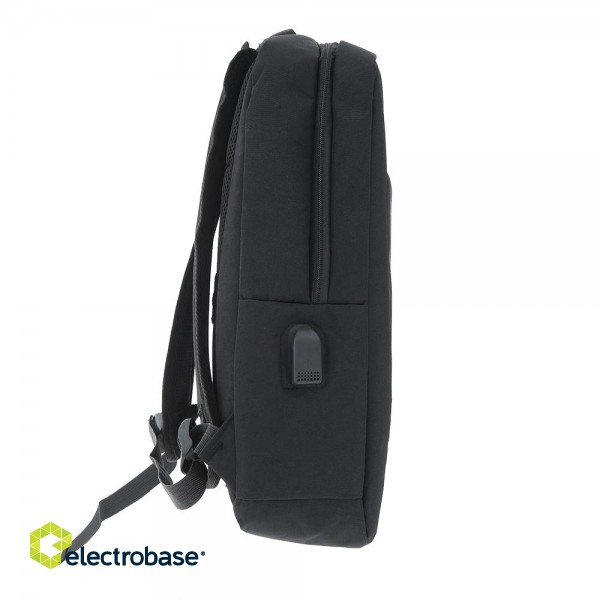 Tellur 15.6 Notebook Backpack Nomad with USB Port Black фото 3