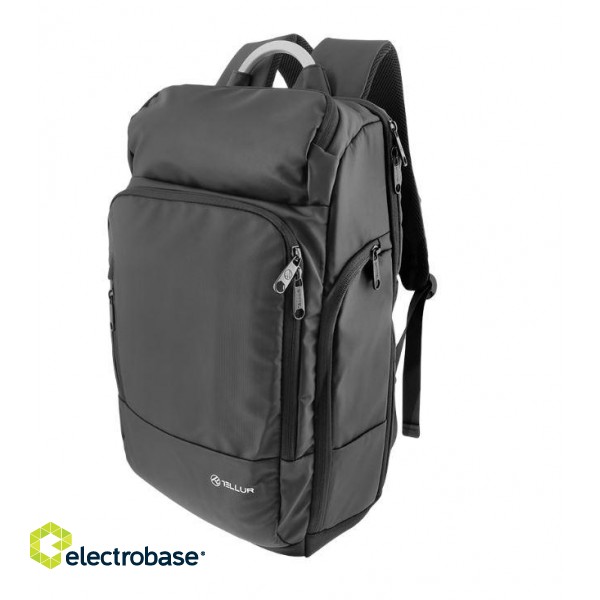 Tellur 17.3 Notebook Backpack Business L, USB port, black image 1