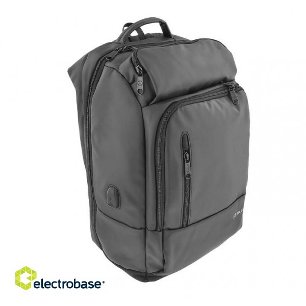 Tellur 17.3 Notebook Backpack Business XL, USB port, black image 3