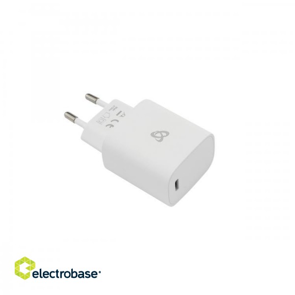Sbox HC-120 USB Type-C home charger white paveikslėlis 2