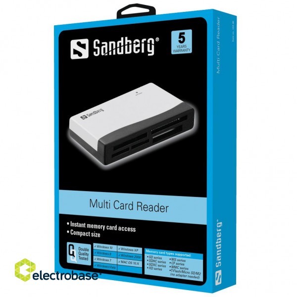 Sandberg 133-46 Multi Card Reader paveikslėlis 2