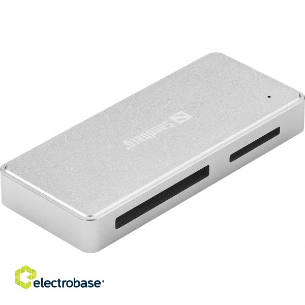 Sandberg 136-42 USB-C+A CFast+SD Card Reader image 1