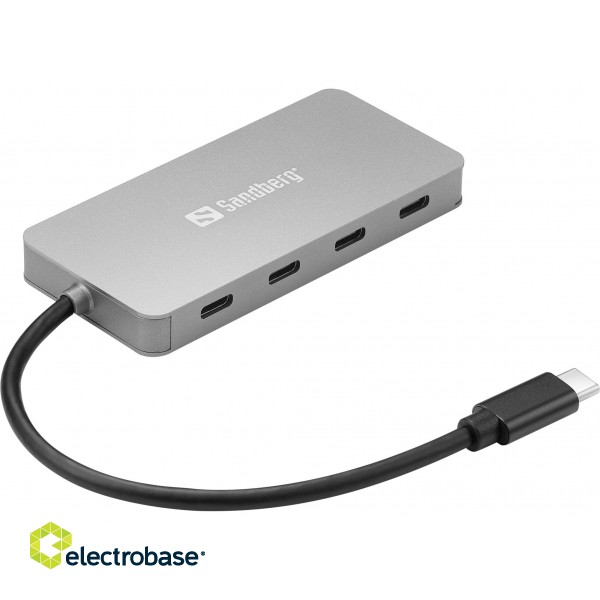 Sandberg 136-41 USB-C to 4 x USB-C Hub image 1