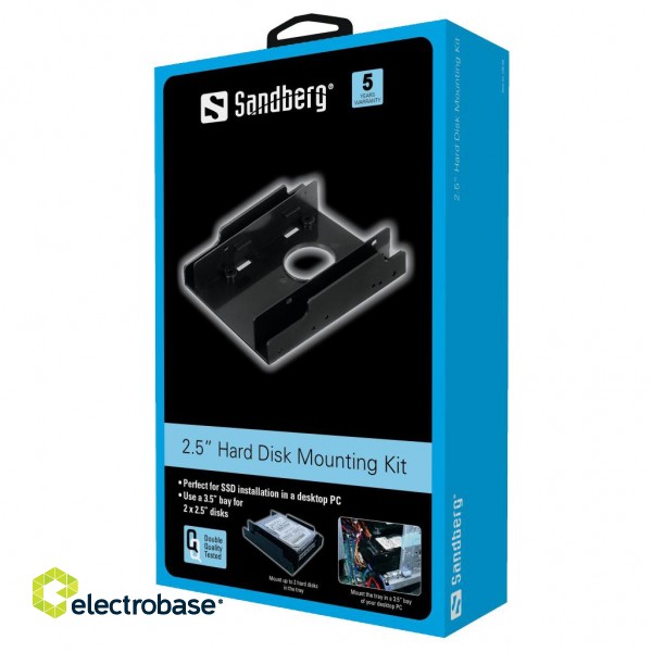 Sandberg 135-90 2.5 Hard Disk Mounting Kit image 4