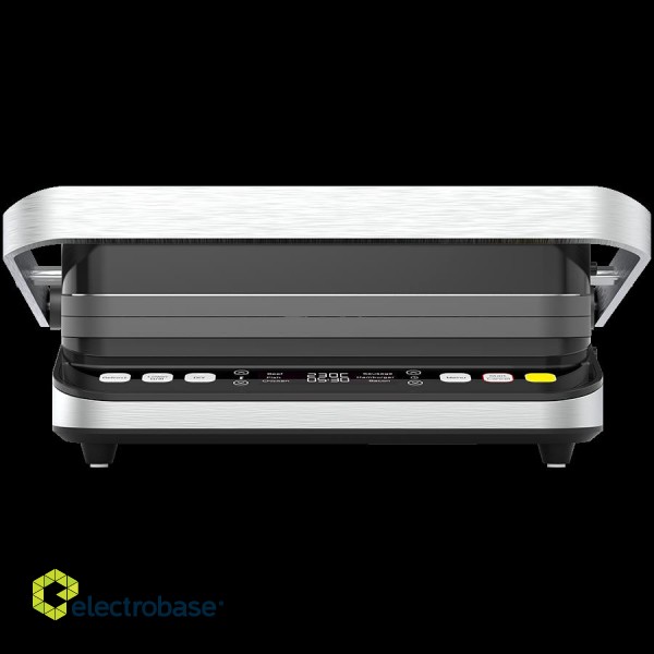 AENO ''Electric Grill EG5: 2000W, 2 heating modes - Lower Grill, Both Grills, 6 preset programs, Defrost, Max opening angle -180°, Temperature regulation, Timer, Removable double-sided plates, Plate size 320*220mm'' фото 6