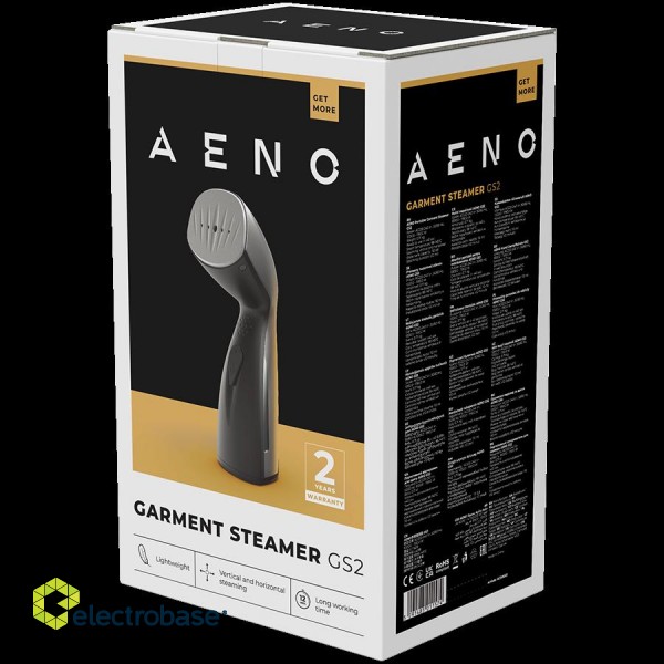 AENO Hand Garment Steamer GS2, 1190W image 8