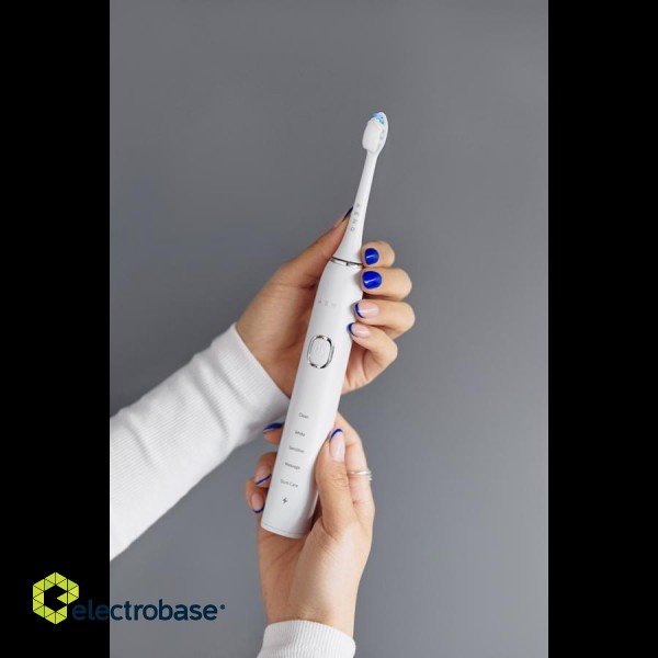 AENO Sonic Electric Toothbrush DB5: White, 5 modes, wireless charging, 46000rpm, 40 days without charging, IPX7 image 2