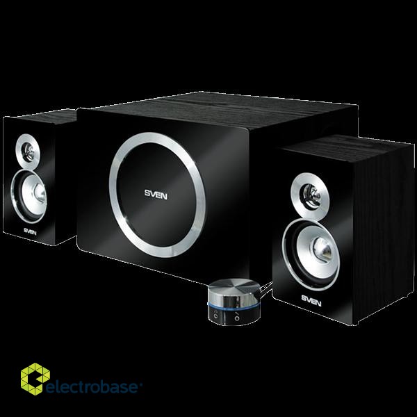 Speakers SVEN MS-1085, black (46W, wired RC unit)