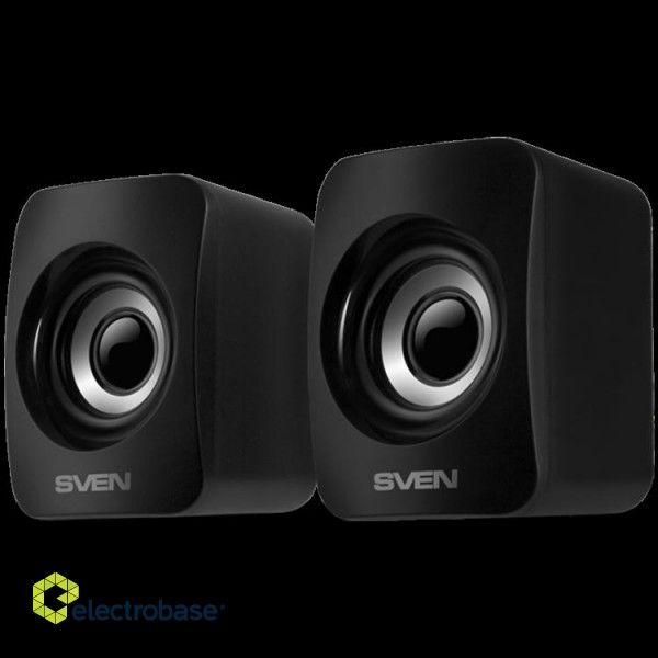 SVEN 130 USB-powered (2x3W); Volume control on the back image 2
