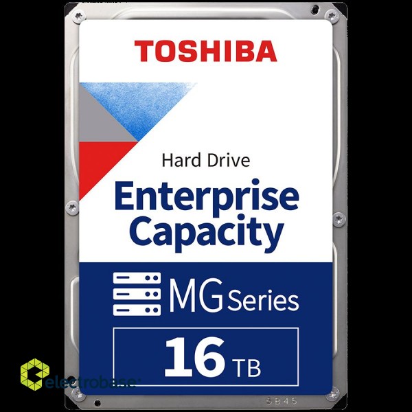 HDD Server TOSHIBA (3.5'', 16TB, 512MB, 7200 RPM, SATA 6 Gb/s)