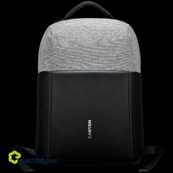 CANYON backpack BP-G9 Anti-theft 20L Dark Grey image 1