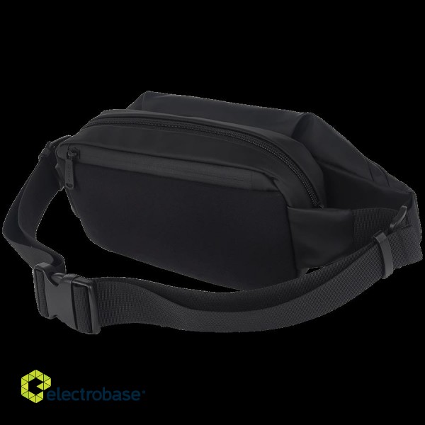 CANYON FB-1, Fanny pack, Product spec/size(mm): 270MM x130MM x 55MM, Black, EXTERIOR materials:100% Polyester, Inner materials:100% Polyester, max weight (KGS): 4kgs image 4