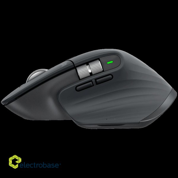 LOGITECH MX Master 3S Bluetooth Mouse - GRAPHITE - B2B paveikslėlis 4