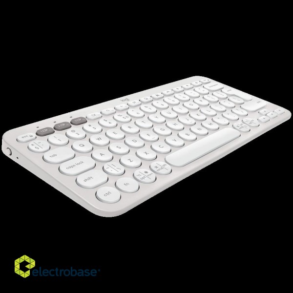 LOGITECH K380S Multi-Device Bluetooth Keyboard - TONAL WHITE - NORDIC фото 2