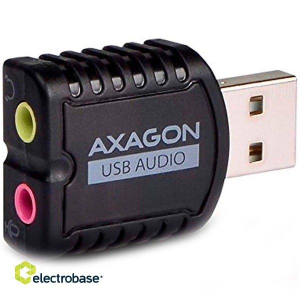 AXAGON ADA-10 USB2.0 - Stereo Audio Mini Adapter