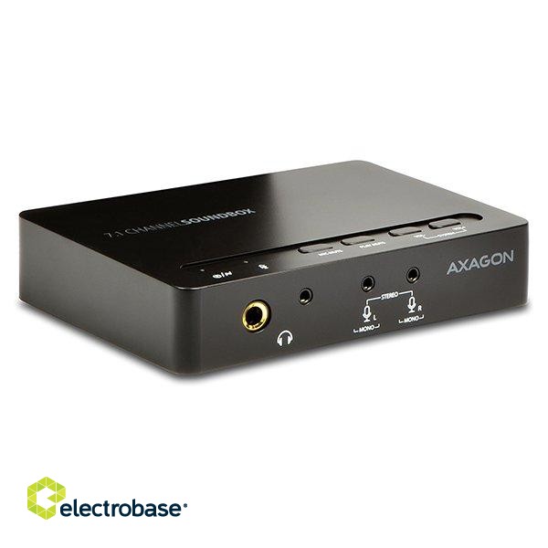AXAGON ADA-71 USB2.0 - SOUNDbox real 7.1 Audio Adapter, SPDIF paveikslėlis 1
