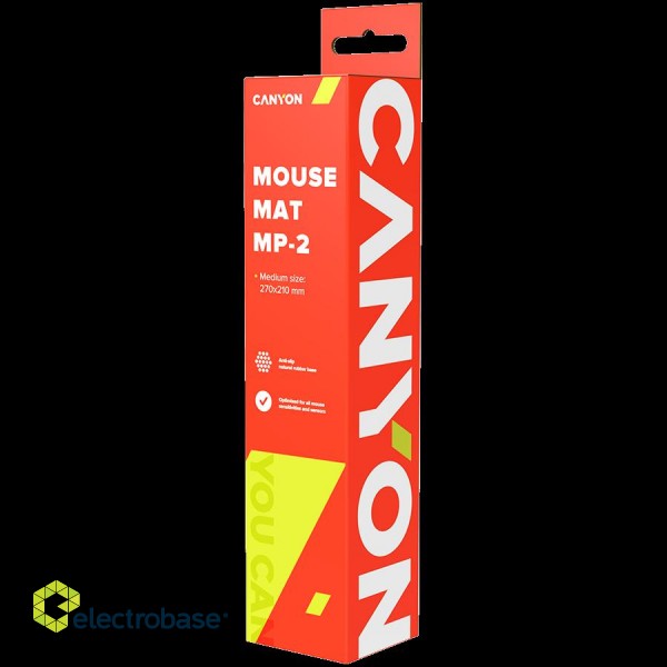 CANYON Gaming Mouse Pad_ 270x210x3mm paveikslėlis 3
