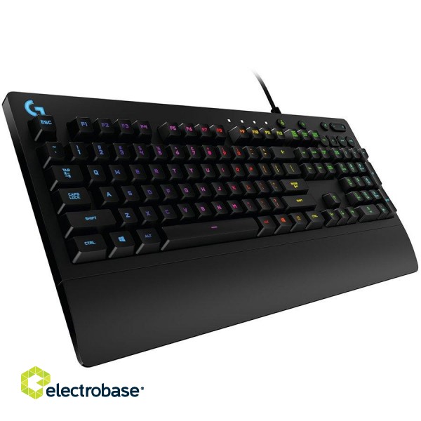 LOGITECH G213 Prodigy Corded RGB Gaming Keyboard - BLACK - RUS - USB image 1