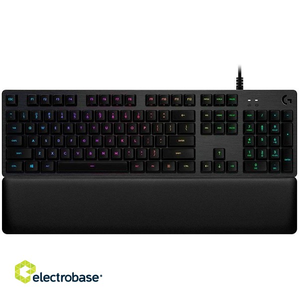 LOGITECH G513 Corded LIGHTSYNC Mechanical Gaming Keyboard - CARBON - US INT'L - USB - TACTILE image 1