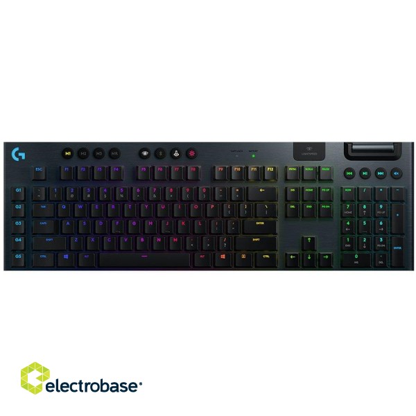 LOGITECH G915 LIGHTSPEED Wireless Mechanical Gaming Keyboard - CARBON - US INT'L - TACTILE image 1