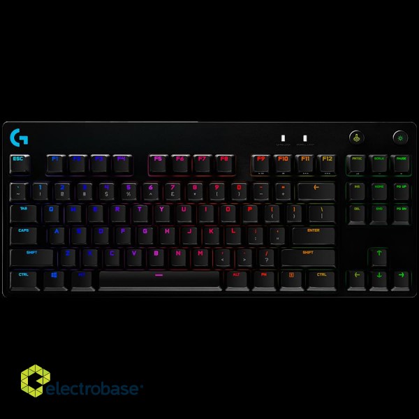 LOGITECH G PRO X TKL LIGHTSPEED Mechanical Gaming Keyboard - BLACK - US INT'L - TACTILE фото 1