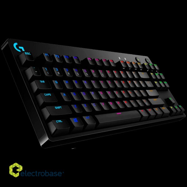 LOGITECH G PRO X TKL LIGHTSPEED Mechanical Gaming Keyboard - BLACK - US INT'L - TACTILE фото 3