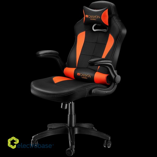 CANYON gaming chair Vigil GC-2 Black Orange paveikslėlis 2