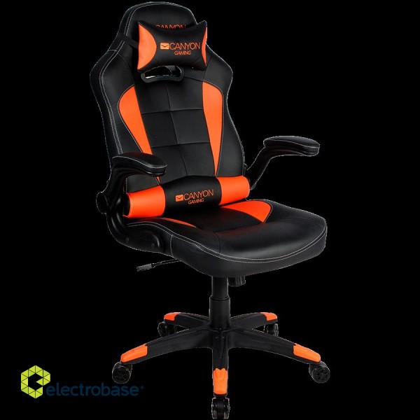 CANYON gaming chair Vigil GC-2 Black Orange paveikslėlis 3
