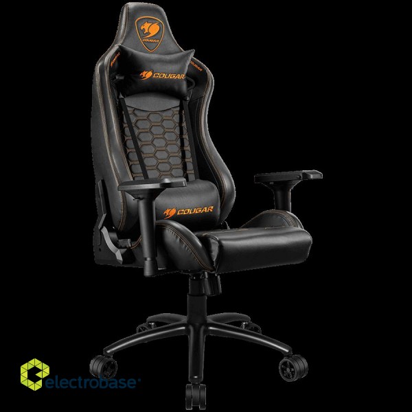 Cougar | Outrider S Black | Gaming Chair paveikslėlis 2