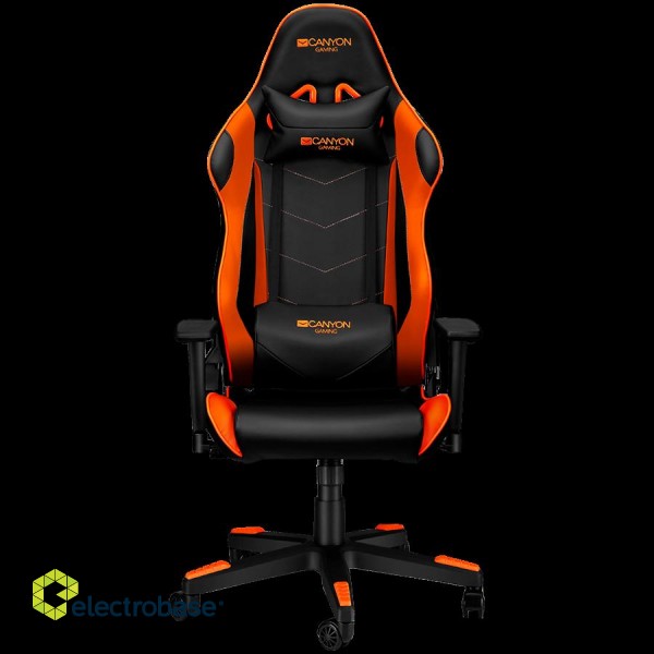CANYON gaming chair Deimos GC-4 Black Orange фото 1
