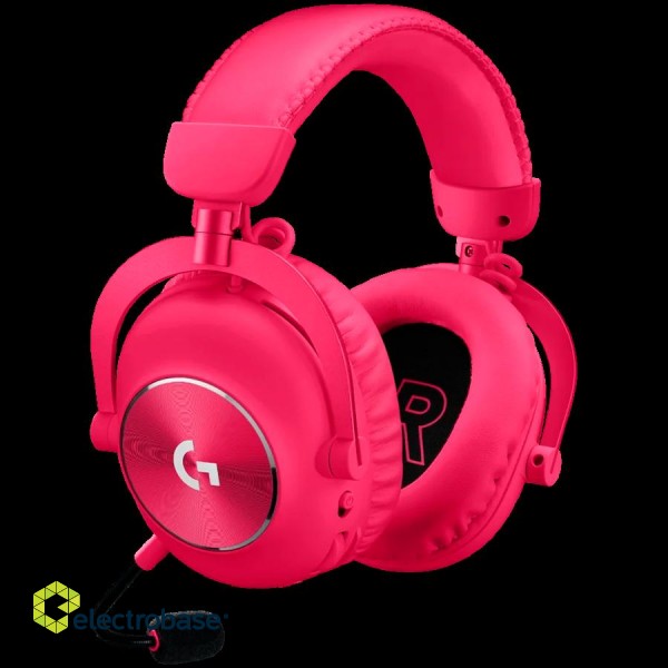 LOGITECH G PRO X2 LIGHTSPEED Wireless Gaming Headset - Blue Mic - MAGENTA image 3