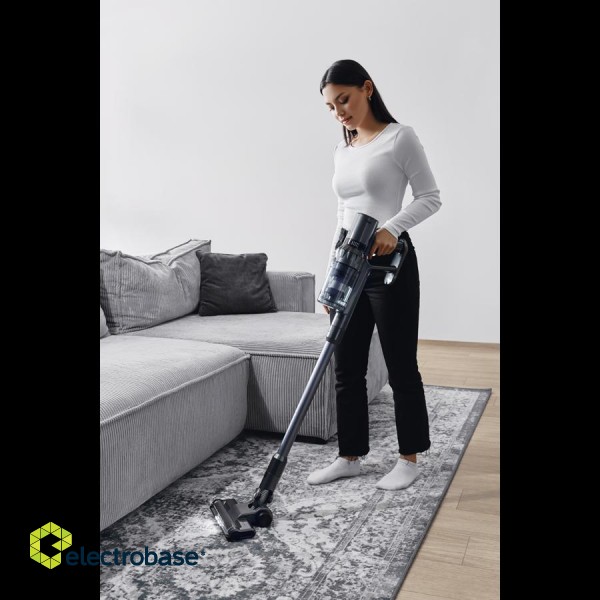 AENO Cordless vacuum cleaner SC3: electric turbo brush, LED lighted brush, resizable and easy to maneuver, 250W paveikslėlis 3