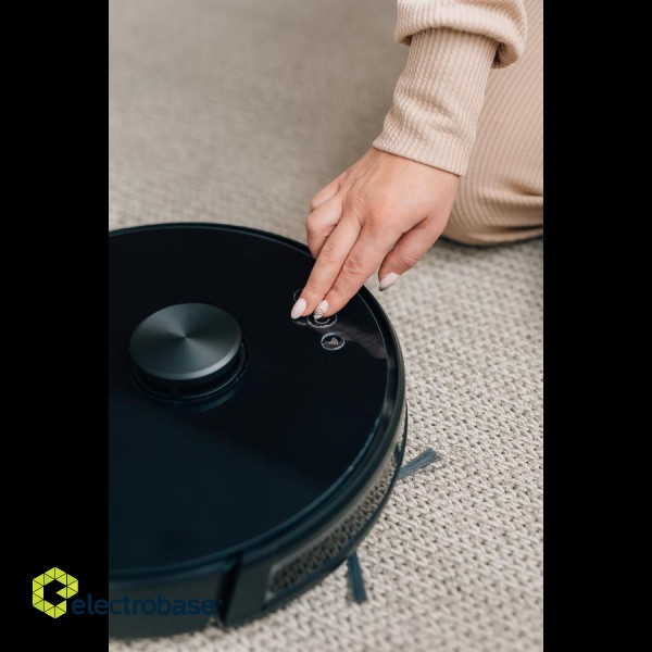 AENO Robot Vacuum Cleaner RC3S: wet & dry cleaning, smart control AENO App, powerful Japanese Nidec motor, turbo mode image 5