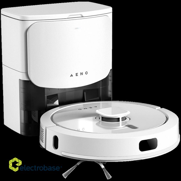AENO Robot Vacuum Cleaner RC4S: wet & dry cleaning, smart control AENO App, HEPA filter, 2-in-1 tank image 2